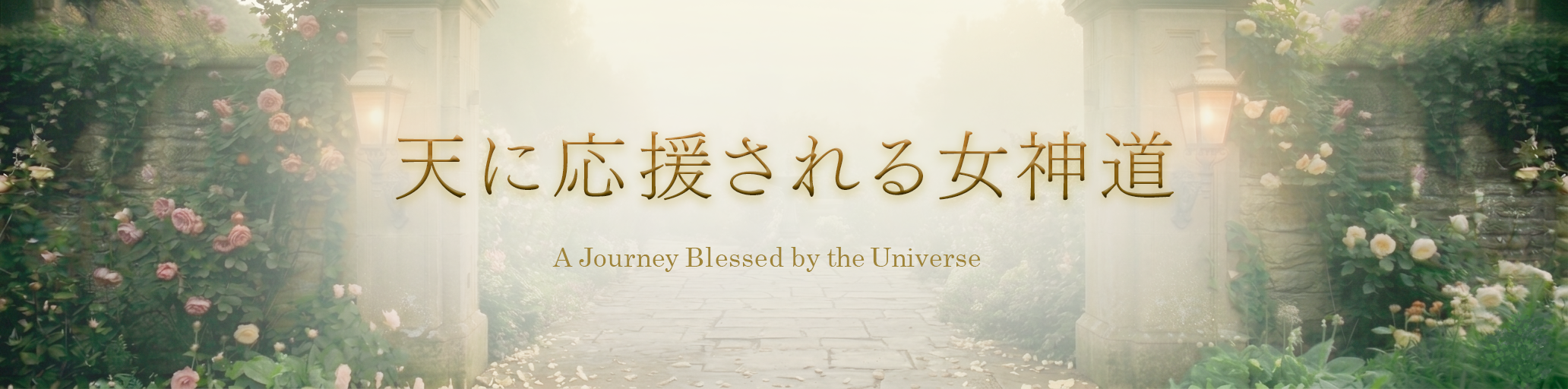 天に応援される女神道